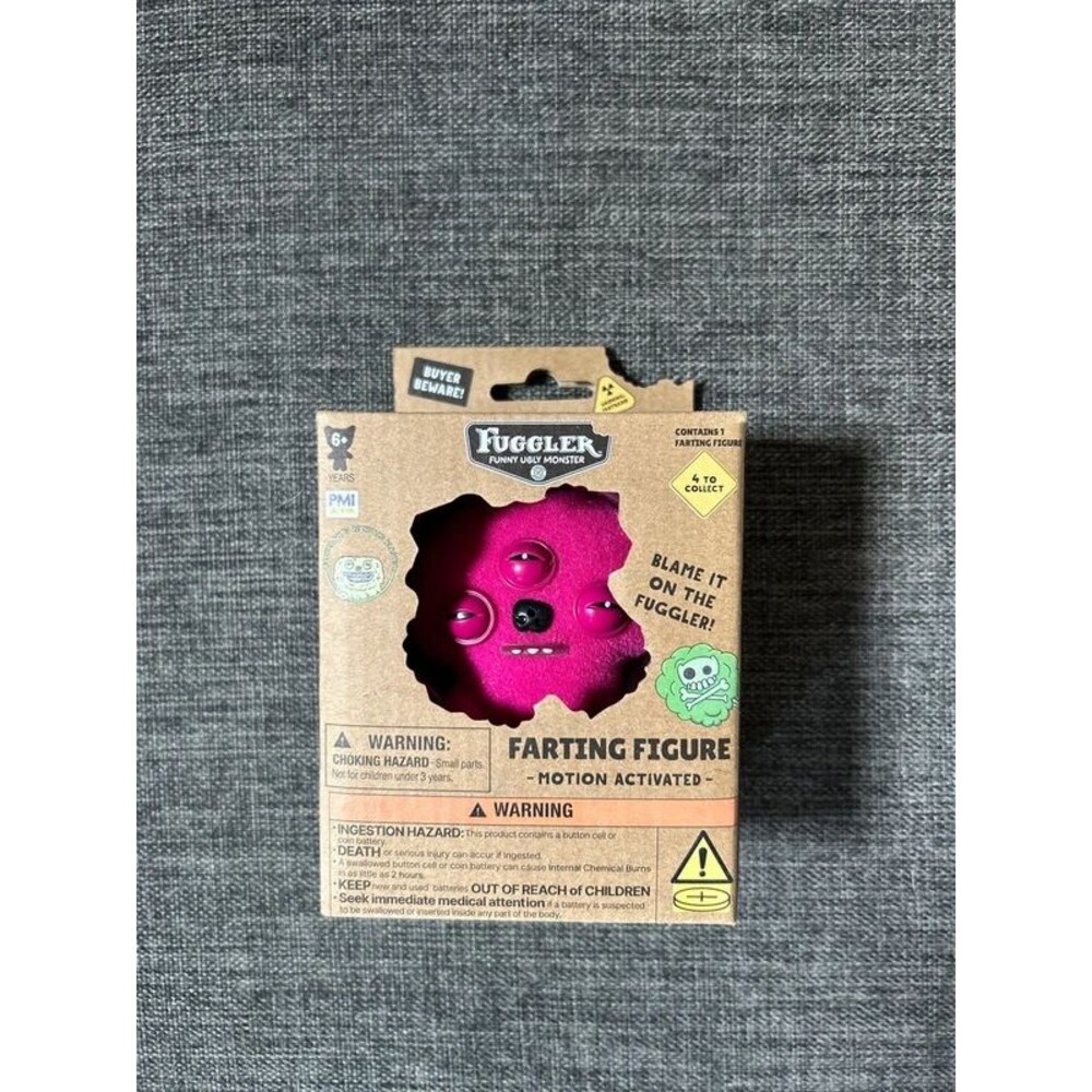 Fuggler Funny Ugly Monster - Farting Figure Motion Activated